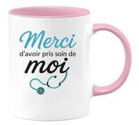 quotedazur - Mug Humour Merci Pour Tes Soins Et Ton Attention, Un Vrai Soutien Précieux Idéal Cadeau Maman Ou Amie Tasse Originale Touchante