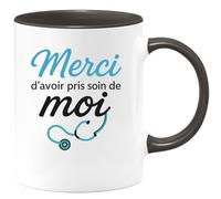 quotedazur - Mug Humour Merci Pour Tes Soins Et Ton Attention, Un Vrai Soutien Précieux Idéal Cadeau Maman Ou Amie Tasse Originale Touchante