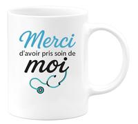 quotedazur - Mug Humour Merci Pour Tes Soins Et Ton Attention, Un Vrai Soutien Précieux Idéal Cadeau Maman Ou Amie Tasse Originale Touchante