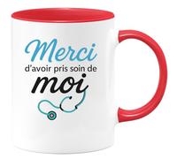 quotedazur - Mug Humour Merci Pour Tes Soins Et Ton Attention, Un Vrai Soutien Précieux - Idéal Cadeau Pour Maman Ou Amie - Tasse Originale Et Touchante