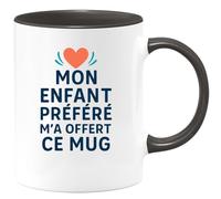 quotedazur - Mug Humour Mon Enfant Préféré M'a Offert Ce Mug - Cadeau Original Tasse Enfant Préféré Pour Maman
