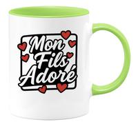 quotedazur - Mug Humour Mon Fils Adoré, Cadeau Tendre Pour Bien-aimé Idée Tasse Chéri Et À Offrir Avec Amour