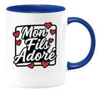 quotedazur - Mug Humour Mon Fils Adoré, Cadeau Tendre Pour Bien-aimé Idée Tasse Chéri Et À Offrir Avec Amour