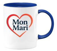 quotedazur - Mug Humour Mon Mari - Mug Original, Cadeau Parfait Pour Homme À Offrir - Cadeau Original Pour Homme, Tasse Personnalisée Idéale Pour Mari