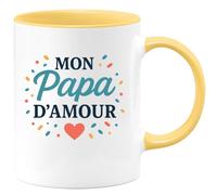 quotedazur - Mug Humour Mon Papa D’Amour Cadeau Unique Pour Parfait Toutes Les Occasions Idéal Tasse Personnalisée Fête Des Pères Ou Anniversaire