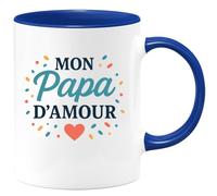 quotedazur - Mug Humour Mon Papa D’Amour Cadeau Unique Pour Parfait Toutes Les Occasions Idéal Tasse Personnalisée Fête Des Pères Ou Anniversaire