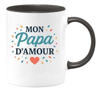 quotedazur - Mug Humour Mon Papa D’Amour Cadeau Unique Pour Parfait Toutes Les Occasions Idéal Tasse Personnalisée Fête Des Pères Ou Anniversaire