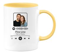 quotedazur - Mug Humour Mug Fine Line Harry Styles - Cadeau Original Pour Fans De Musique - Idée Cadeau Tasse Unique Harry Styles Pour Fans Musiciennes