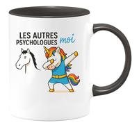 quotedazur - Mug Humour Mug Les Autres Psychologues Et Moi - Cadeau Humour Pour Psychologue - Cadeau Original Tasse Humour Pour Professionnels De La Psychologie