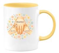 quotedazur - Mug Humour Mug Mamie Alice Louis - Cadeau Personnalisé Pour Grand-Mère Unique - Idée Cadeau Mug Personnalisée Tasse Originale Pour Mamie Unique