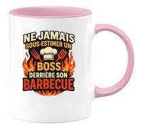 quotedazur - Mug Humour Ne Jamais Sous-estimer Un Expert Derrière Son Barbecue, Et Passion Réunis Idée Cadeau Originale Tasse Pour Amateurs De Moments Conviviaux