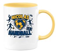 quotedazur - Mug Humour Nicolas Fan De Handball Spécial Supporter Idée Cadeau Parfaite Tasse Sport