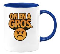 quotedazur - Mug Humour On En A Gros Tasse Avec Message Drôle Pour Hommes Idée Cadeau Originale Humoristique Homme
