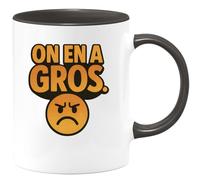 quotedazur - Mug Humour On En A Gros : Tasse Avec Message Drôle Pour Hommes - Idée Cadeau Originale Tasse Humoristique Pour Homme