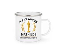 quotedazur - Mug Humour Oscar Winner Mathilde, Prix De La Meilleure Amie, Cadeau Tasse Idéal Pour Personnalisée Unique Et Originale