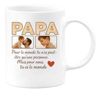 quotedazur - Mug Humour P A Y Pour Nous, Tu Es Le Monde, Pas Qu'une Personne. Idée Cadeau Unique Avec Tasse Personnalisée Sentimentale