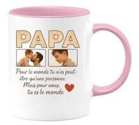 quotedazur - Mug Humour P A Y Pour Nous, Tu Es Le Monde, Pas Qu'une Personne. Idée Cadeau Unique Avec Tasse Personnalisée Sentimentale