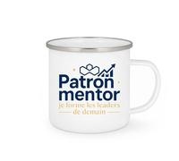 quotedazur - Mug Humour Patron mentor : je forme les leaders de demain - Cadeau Patron Homme