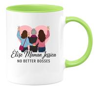 quotedazur - Mug Humour Personnalisé Elise Pour Maman Avec Prénom Jessica Cadeau Jolie Tasse À Offrir