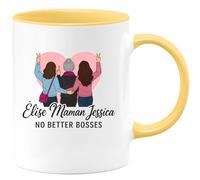 quotedazur - Mug Humour Personnalisé Elise Pour Maman Avec Prénom Jessica Cadeau Jolie Tasse À Offrir