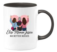 quotedazur - Mug Humour Personnalisé Elise Pour Maman Avec Prénom Jessica Cadeau Jolie Tasse À Offrir
