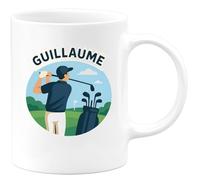 quotedazur - Mug Humour Personnalisé Guillaume, Cadeau Unique Pour Homme, Tasse Originale Et Pratique Original Personnalisée Prénom