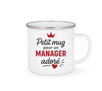 quotedazur - Mug Humour Petit Cadeau Pour Manager Adoré, Tasse Parfaite Homme Apprécié Idéal Élégante