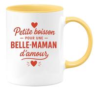 quotedazur - Mug Humour Petite Boisson Pour Une Belle-maman D'amour, Cadeau Tasse Idéale À Offrir Idée Élégante Chérie Avec Amour