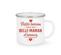 quotedazur - Mug Humour Petite Boisson Pour Une Belle-maman D'amour, Cadeau Tasse Idéale À Offrir Idée Élégante Chérie Avec Amour
