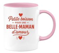 quotedazur - Mug Humour Petite Boisson Pour Une Belle-maman D'amour, Cadeau Tasse Idéale À Offrir Idée Élégante Chérie Avec Amour
