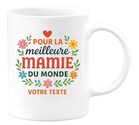 quotedazur - Mug Humour Pour La Meilleure Mamie Du Monde Un Cadeau Tasse Personnalisé Unique Original Personnalisée Et Spéciale