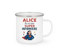 quotedazur - Mug Humour Prénom Tu Es Une Super Infirmière Cadeau Parfait Pour Tasse Originale Et Utile