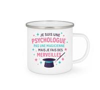 quotedazur - Mug Humour Psychologue Passionnée, Offrant Des Merveilles Sans Magie, Tasse Cadeau Idéale - Idée Cadeau Originale Pour Tasse De Professionnelle En Psychologie