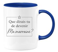 quotedazur - Mug Humour Que Dirais-Tu De Devenir Ma Marraine Idée Cadeau Idéale Tasse Tendre Pour