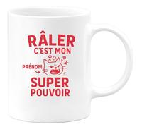 quotedazur - Mug Humour Râler Prénom C’Est Mon Super Pouvoir Cadeau Idéal Tasse Originale Pour Râleuse Au Quotidien