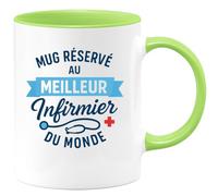 quotedazur - Mug Humour Réservé Au Meilleur Infirmier Du Monde, Cadeau Original Et Unique Idée Originale Tasse Pour Exceptionnel