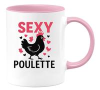 quotedazur - Mug Humour Sexy Poulette Tasse Drôle Et Stylée Pour Femme Cadeau Original Élégante Tendance