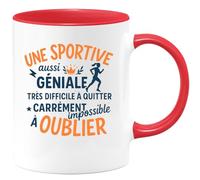 quotedazur - Mug Humour Sportive Géniale, Difficile À Trouver, Quitter, Impossible Oublier Cadeau Idée Tasse Unique Pour Exceptionnelle Offrir
