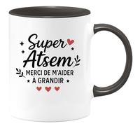 quotedazur - Mug Humour Super Atsem Merci De M'aider À Grandir Idéal Cadeau Tasse Pour Gratitude Et Douceur