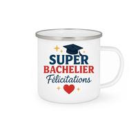 quotedazur - Mug Humour Super Bachelier Félicitations Pour Ta Réussite Exceptionnelle Cadeau Original Tasse Féliciter Un Diplômé