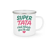 quotedazur - Mug Humour Super Tata, Dit Nina Un Cadeau Parfait Pour Une Exceptionnelle Idée Originale Tasse Unique Et Précieuse