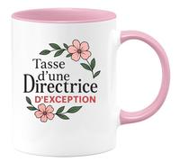 quotedazur - Mug Humour Tasse Directrice D’Exception: Cadeau Unique Pour Femme Leader Parfait Élégante Et À Offrir