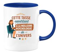 quotedazur - Mug Humour Tasse Unique Pour La Meilleure Psychologue, Cadeau Parfait Et Originale