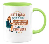 quotedazur - Mug Humour Tasse Unique Pour La Meilleure Psychologue, Cadeau Parfait Et Originale