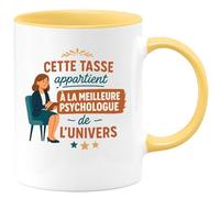 quotedazur - Mug Humour Tasse Unique Pour La Meilleure Psychologue, Cadeau Parfait Et Originale