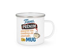 quotedazur - Mug Humour Tiens, Prénom, Un Cadeau Drôle Et Original Une Tasse Insolite Idée Humoristique Avec Originale Personnalisée
