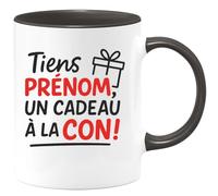 quotedazur - Mug Humour Tiens Prénom, Un Cadeau Hilarant Et Décalé Pour Homme Humoristique Tasse Drôle Original Unique