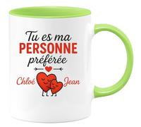 quotedazur - Mug Humour Tu Es Ma Personne Préférée, Chloé Jean - Cadeau Idéal Tasse Amitié Pour Femme Personnalisée Prénom Unique