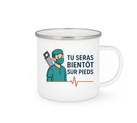 quotedazur - Mug Humour Tu Seras Bientôt Sans Sur Pieds Cadeau Original Tasse Pour Sourire Au Petit-Déjeuner