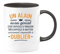 quotedazur - Mug Humour Un Alain Aussi Génial C'est Difficile À Trouver Très Quitter Carrément Impossible Oublier Idéal Cadeau Tasse Anniversaire Pour Homme Unique